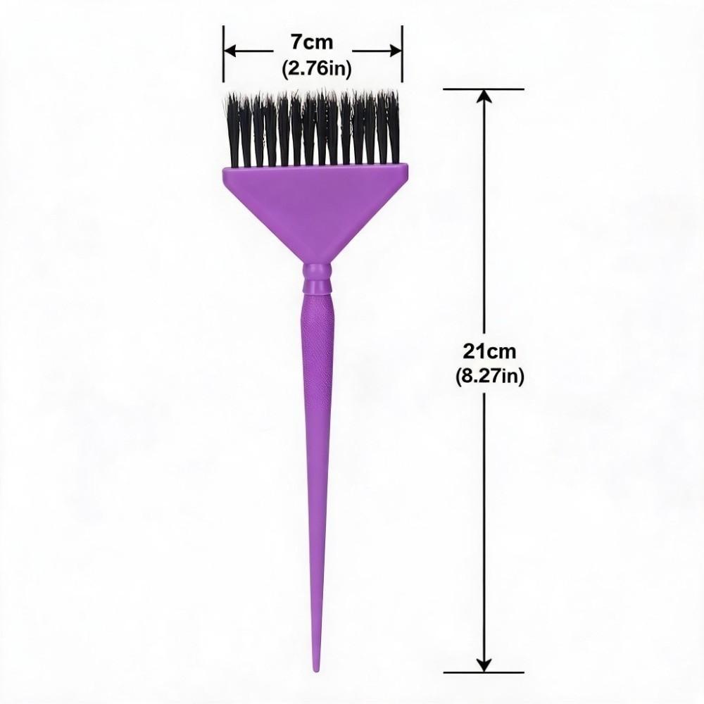 Even Application Washable Hair Color Brush Professional Reusable Color Tint Applicator PP Soft Hair Coloring Brush Home Use