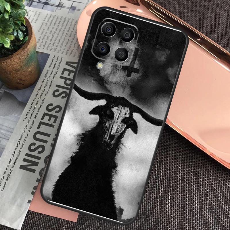 Devil Satan Dark Art Case For Samsung Galaxy M32 M31 M12 M52 M13 M33 M53 M11 M51 M15 M55 M14 M34 M54 M20 M30s
