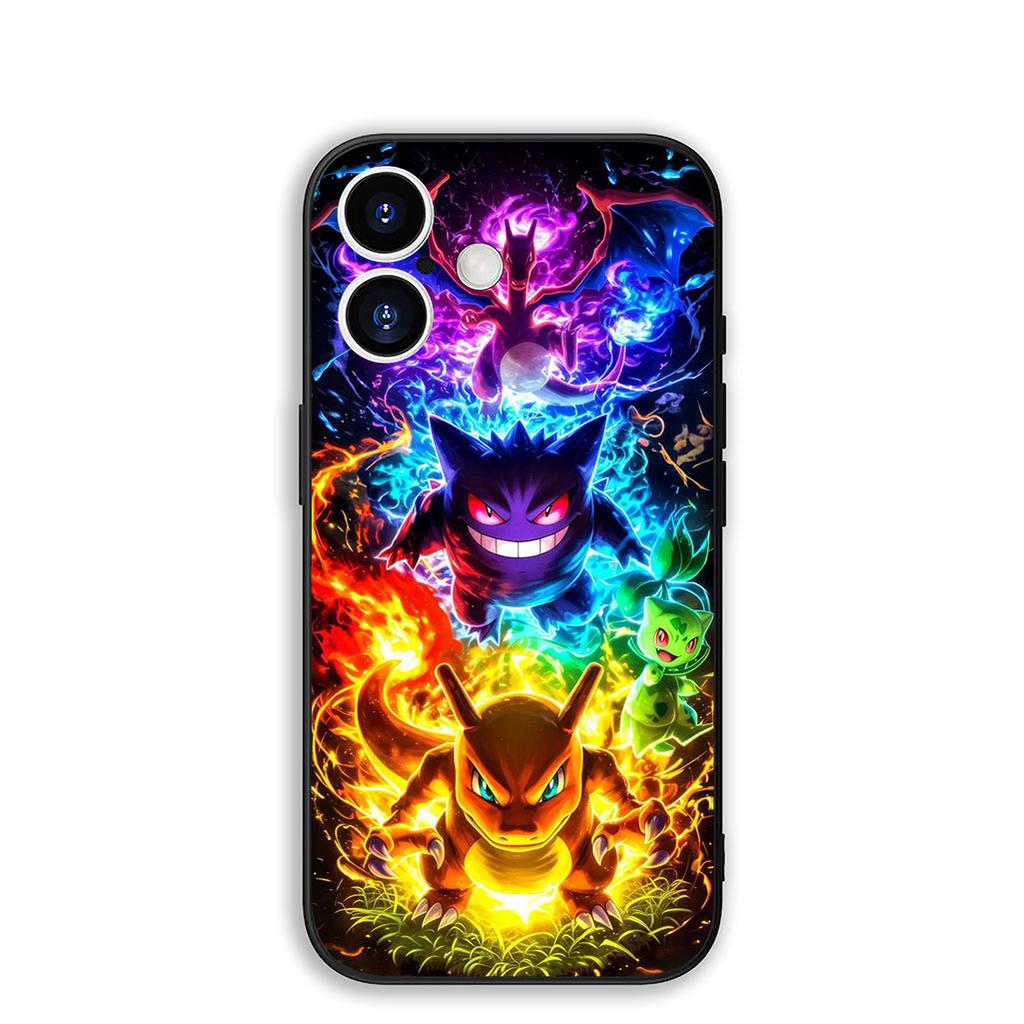 for Motorola Moto G86 G57 G67 G24 G15 G54 Power G13 G14 G34 G35 G45 G53 G55 G64 G75 G72 Case Espeon Umbreon Gengar P-Pikachus