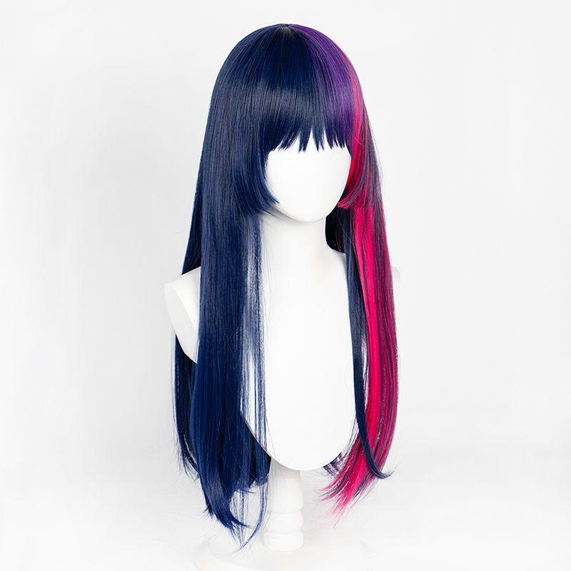 My Little Pony Equestria Girls Purple Long Straight Hair High-Temperature Silk Anime Cosplay Wig
