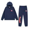 European and American Trendy Brand EEl Classic Sports Men and Women Couples Hooded Sweater Corset Sweatpants Set Trendy