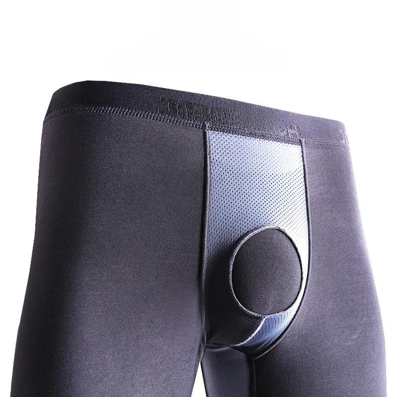 Slim Fit Leggings im Bullet-Stil für Herren, warm, für Herbst und Winter