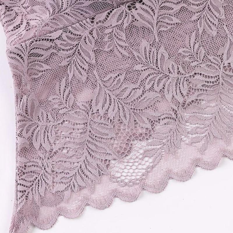 Sexy Bra Women's Lace Bralette Floral Lingerie Wireless Padded Seamless Bras