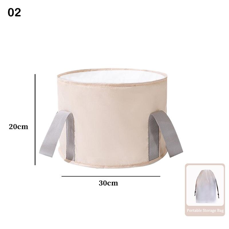 Portable Foldable Deep Soaking Foot Bath Tub High Bucket With Drainage For Home Spa Relaxation Travel Warm Soaker For Feet Care