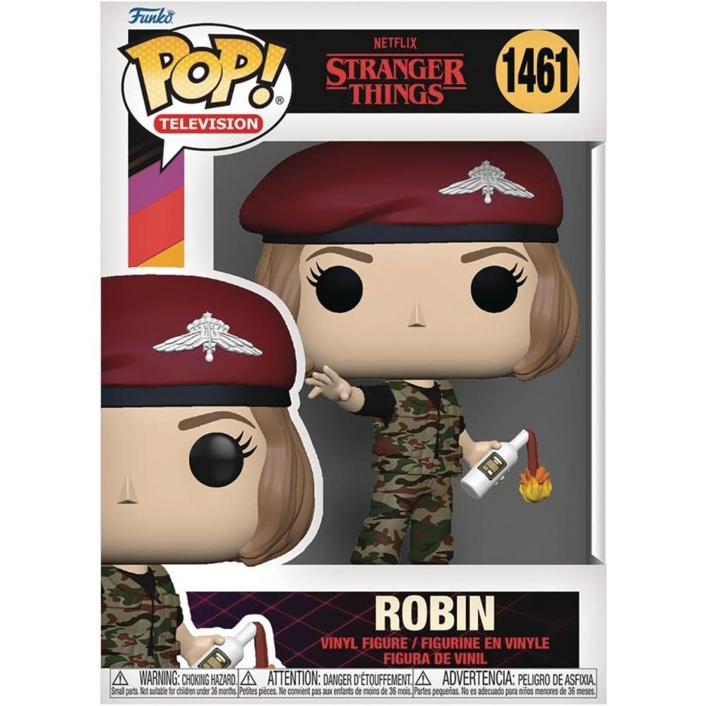 Pop Stranger Things   Cocktail Funko Vinyl Figure  Hunter Robin Buckley 