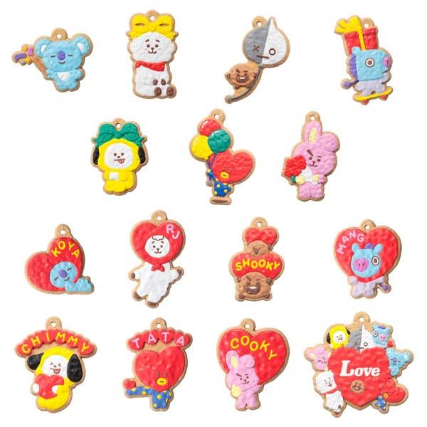 

BT21 Куки Шармкот 2 коробки [Бандай] 14 штук (конфетная игрушка) белый