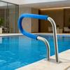 Pool Rail, 78.8 x 55.8 cm Pool Handrail, 100kg Load Capacity Heavy Duty 304 Stainless Steel Swimming Handrail, Detachable Nonslip Sleeve, Rich