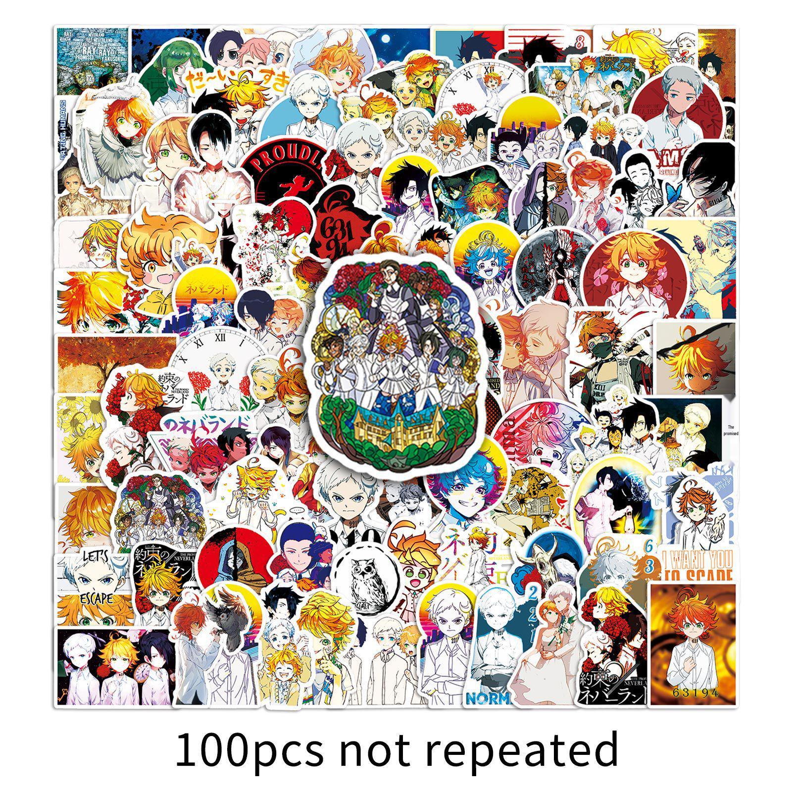 100 Dream Island Stickers: Japanese Anime Characters for DIY Graffiti & Journal Decoration