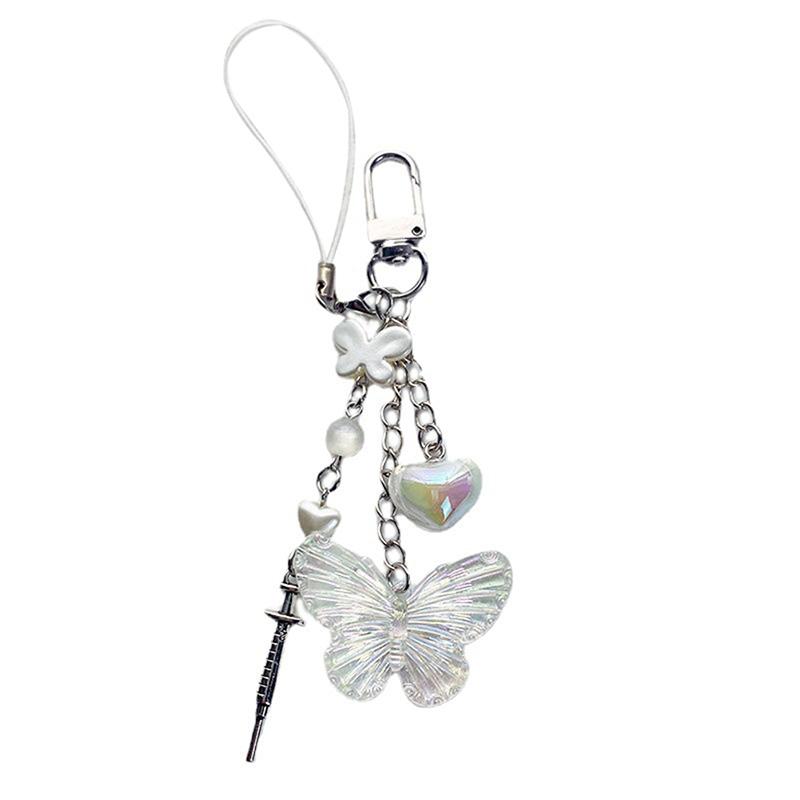 Pink Y2K Phone Charms Pendant Kawaii Key Chain For Bag Cute Accessories Keychain