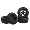 4PCS Crawler Tires Fit for HSP 94186 16208 1 14 1 16 RC Truck 80mm Rubber RC Mud Terrain Tires for Upgrade