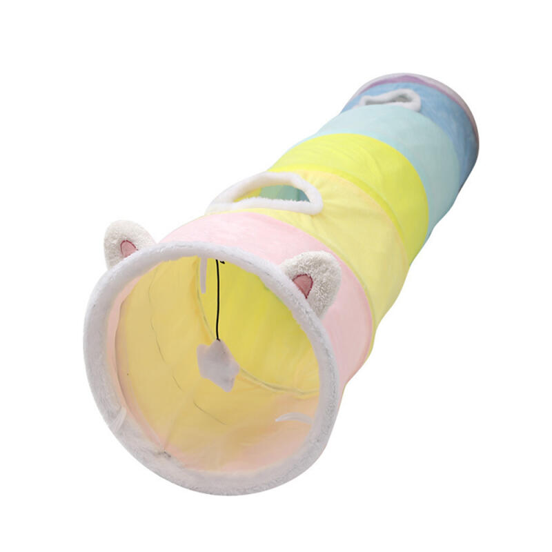 Cat Meow Rainbow Rustling Cat Tunnel Cave