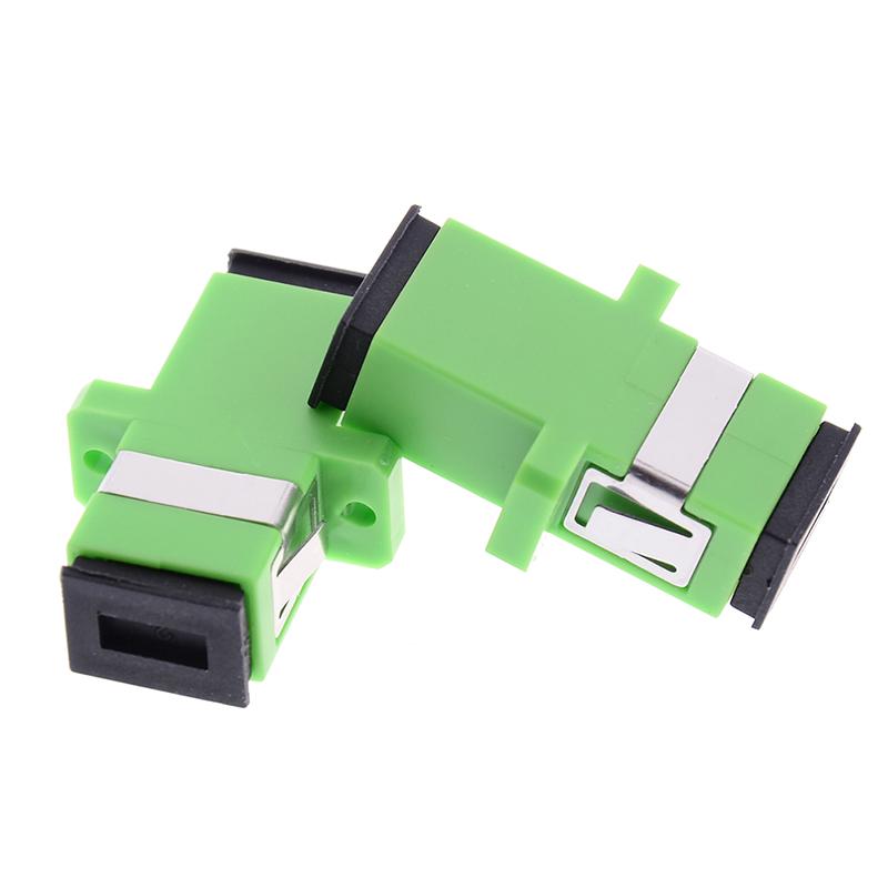 10Pcs Sc Apc Simplex Mode Fiber Optic Adapter Sc Apc Optical Fiber Coupler