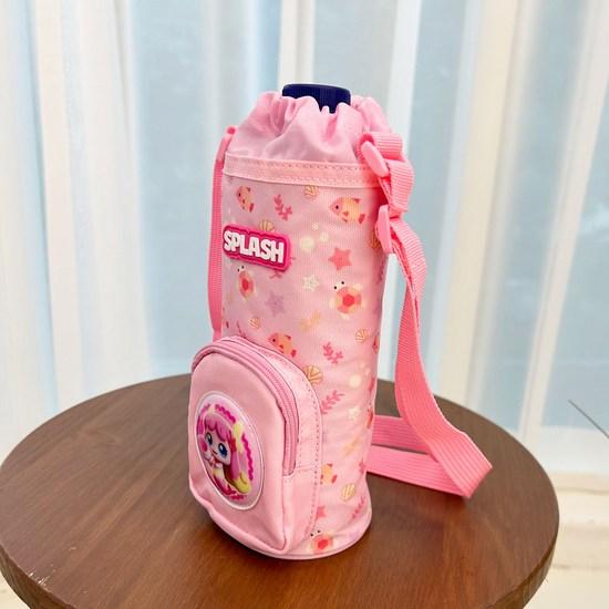 Haute Anjou Girls' Catch Tiniping Fondant Ping Eve Pocket Water Bottle Bag, Pink (Fondant Ping), 1 piece, a popular character in Korea