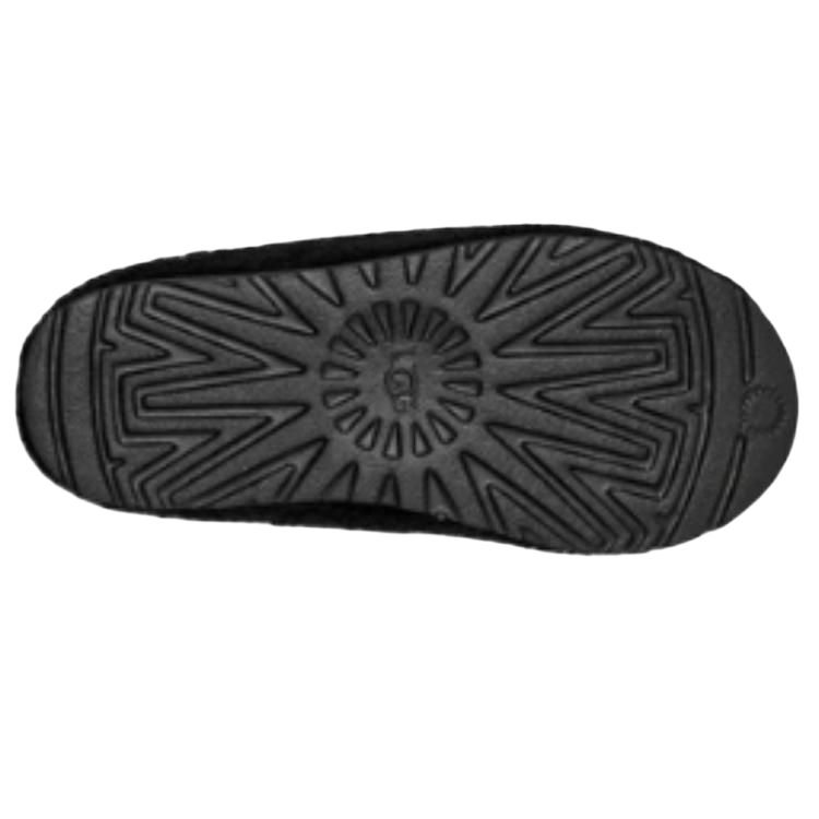 New UGG Tasman Maxi Curly Slipper Black Women's 1158356-BLK