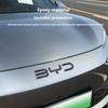 Dla BYD Sealion 05EV 06ev Dmi Seal 05 06 07 DIM 06EV/GT Samochód Przedni Znak Emblemat Naklejka Żywiczna Modyfikacja Czarny Wojownik Odznaka Samochodowa