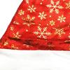 Christmas Gild Snowflake Pattern Santa Hat for Adult Winter Festival Party Hat