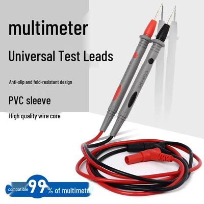 Extra-Sharp Tip Digital Multimeter Test Pen: High Precision Silicone Wire Leads