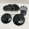 For BMW  Se  E87 7pcs New matte black suit 82/74mm logo 56/68mm hub center cover 45mm steering wheel is suitable for BMW ABS accessories.