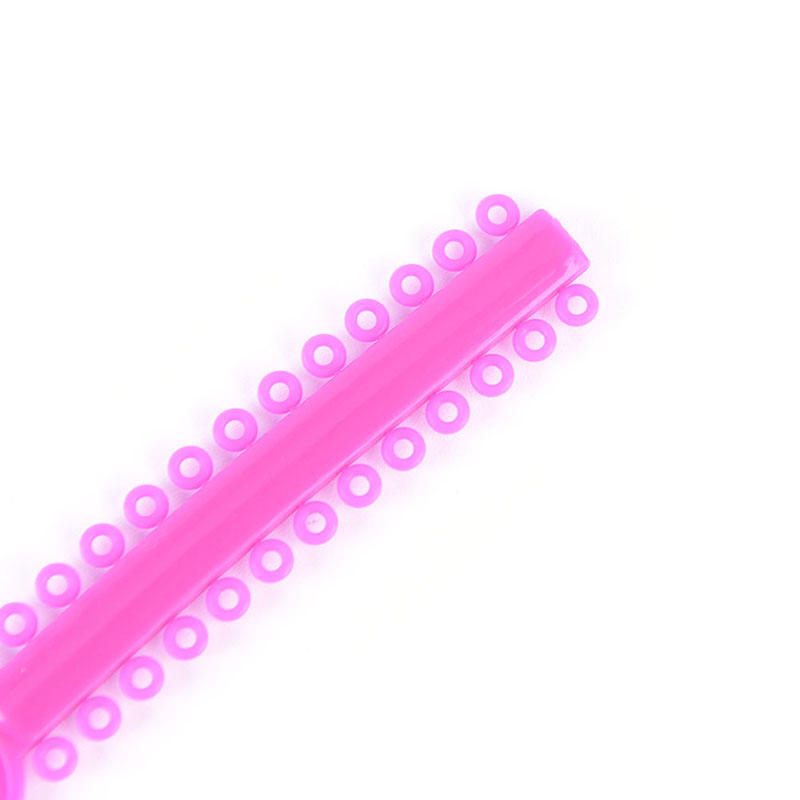 20Pcs 1Pack Dental Ligature Ties Orthodontics Elastic Rubber Bands Multi Colour