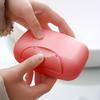 3-Pack Portable Travel Soap Case Holder Creative Sealed Soap Dish Large Capacity Plastic Soap Box with Lid - Assorted Colors