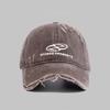 Hat Men's Washed Denim Grey Baseball Cap Cap Women's New Spring and Autumn Summer