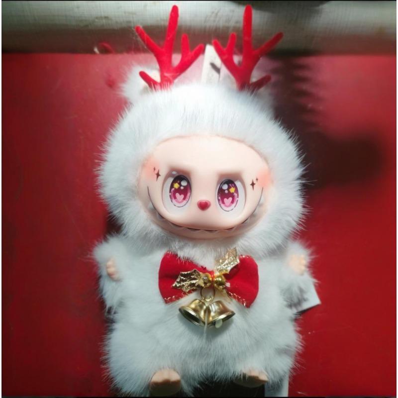 Christmas Elk Doll Macaron Series Cartoon Plush Pendant Toy Doll