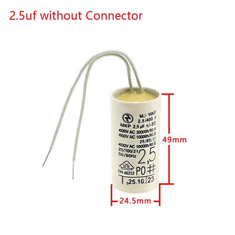 1 sztuka Ścienne Pompa Wodna Kotła Kondensator Kondensator Systemu Grzewczego Komponent Elektroniczny 2.5uf without plug