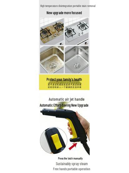 Hochdruck-Dampfreiniger: Antibakterieller Milbenentferner für Küche & Klimaanlagen