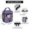Bolsa de Almuerzo Divertida de Personaje de Comedia Mr.Bean Práctica Fiambrera Hombres Escuela Diseñador Bolsa Refrigeradora Divertida Oxford Bolsas de Almuerzo Térmicas