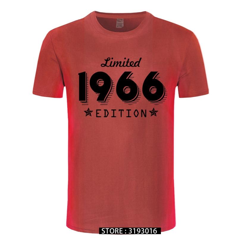 1966 Limited Edition Gold Design Mens Black TSHIRT Cool Casual pride t shirt men Unisex New Fashion tshirt Loose Size S