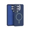 Per Magsafe Custodia in Silicone Liquido Per Samsung Galaxy S26 S25 S24 S23 Ultra Edge Funda S25 Ultra Metallo Protezione Lente Copertura Magnetica