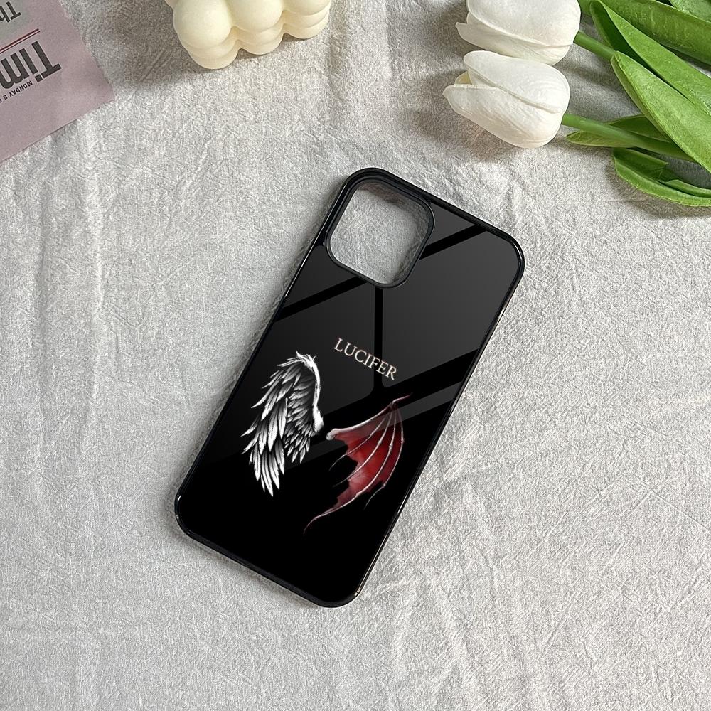 Lucifer Serie TV Phone Case for Iphone 16 15 14 13 12 11 Pro Max Mini 8 Plus Se Xr X Xs Fundas Shell PC+TPU Cover