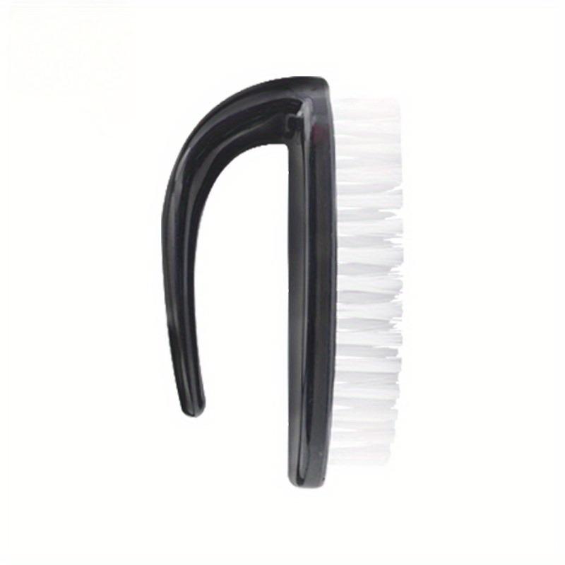 

1Pc Oval nail brush nail dust brush nail cleaning brush plastic nail brush sweep soft bristle brush