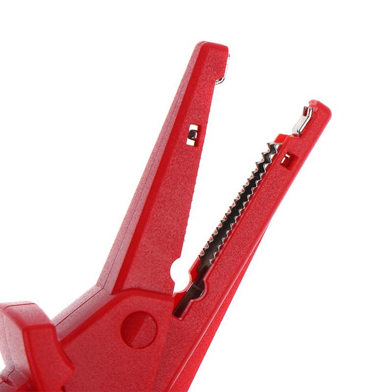 Universal Multimeter Alligator Clips 2Pcs 1000V 10A Fully Insulated Safety Test Clips for Electrical Component Testing