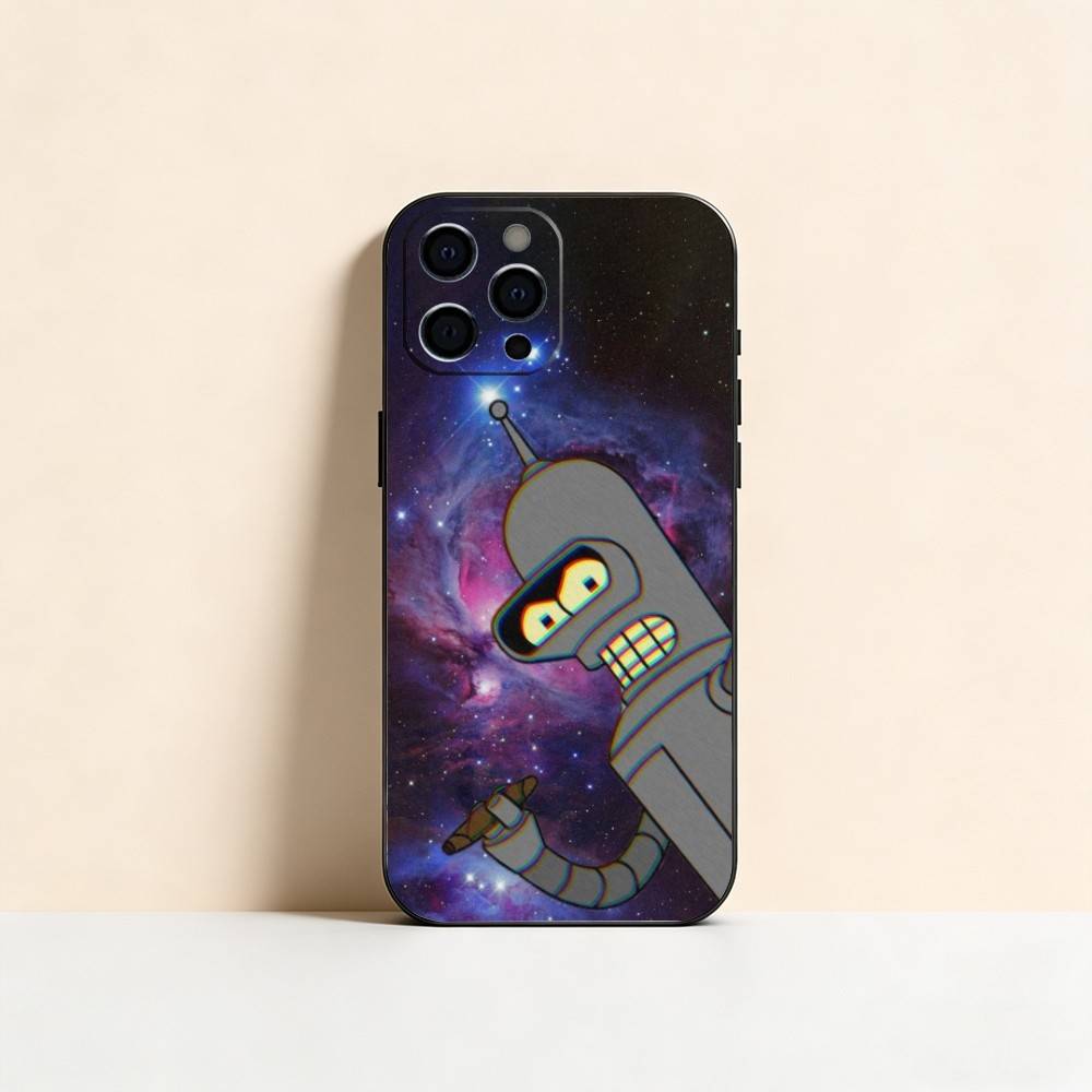 Futurama Bender Bending Rodr  Guez Phone Case Silicone Soft For IPhone 17 16 15 14 13 12 11 X XR Plus Pro Max Plus