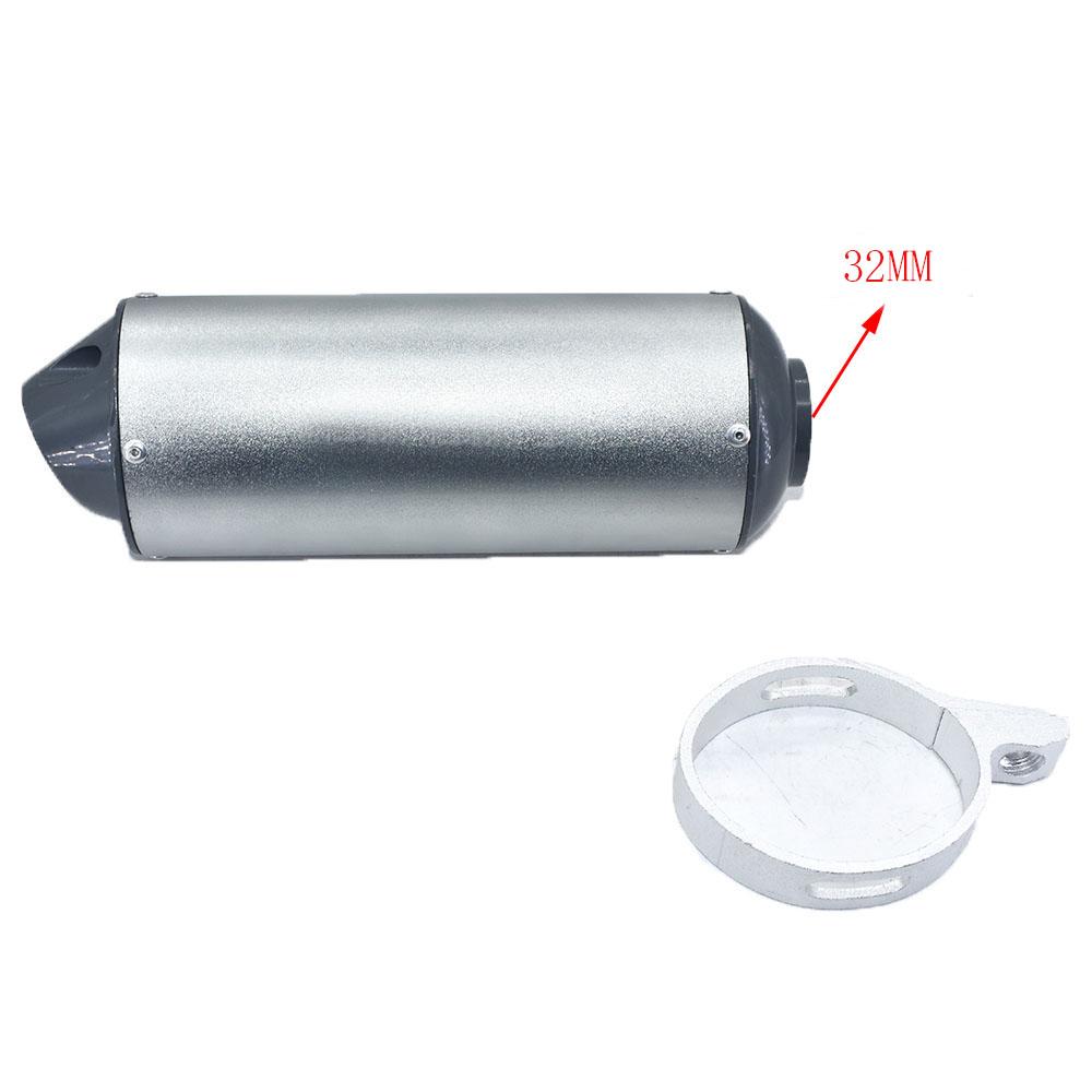 Universal 28mm 32mm 38mm Exhaust Muffler For klx CRF Allpolo Chinese 80cc 125cc 140cc 150cc 160cc Dirt Pit Bike Motorcycle ATV