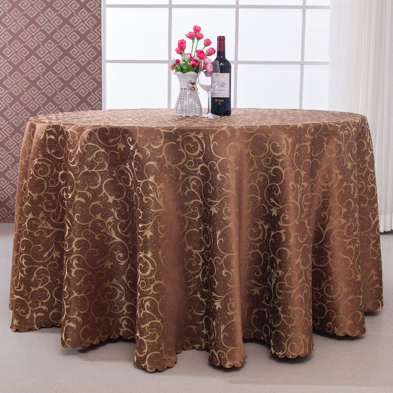 Hotel Tablecloths, Restaurant, Home, Wedding, and Banquet Tablecloths; Thickened Tablecloths for Square, Rectangular, and Round Tables