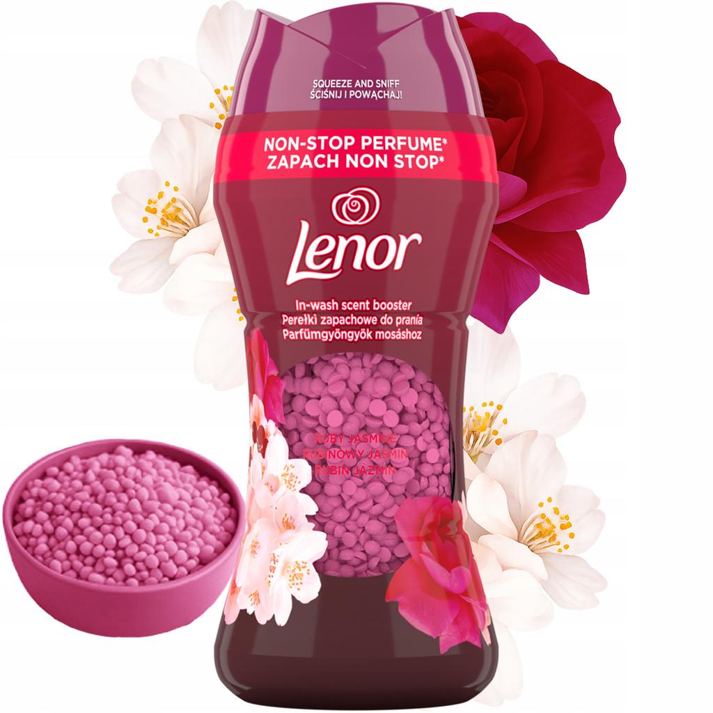 Lenor Perełki Zapachowe Do Prania 195G Rubinowy Jaśmin/Ruby Jasmine