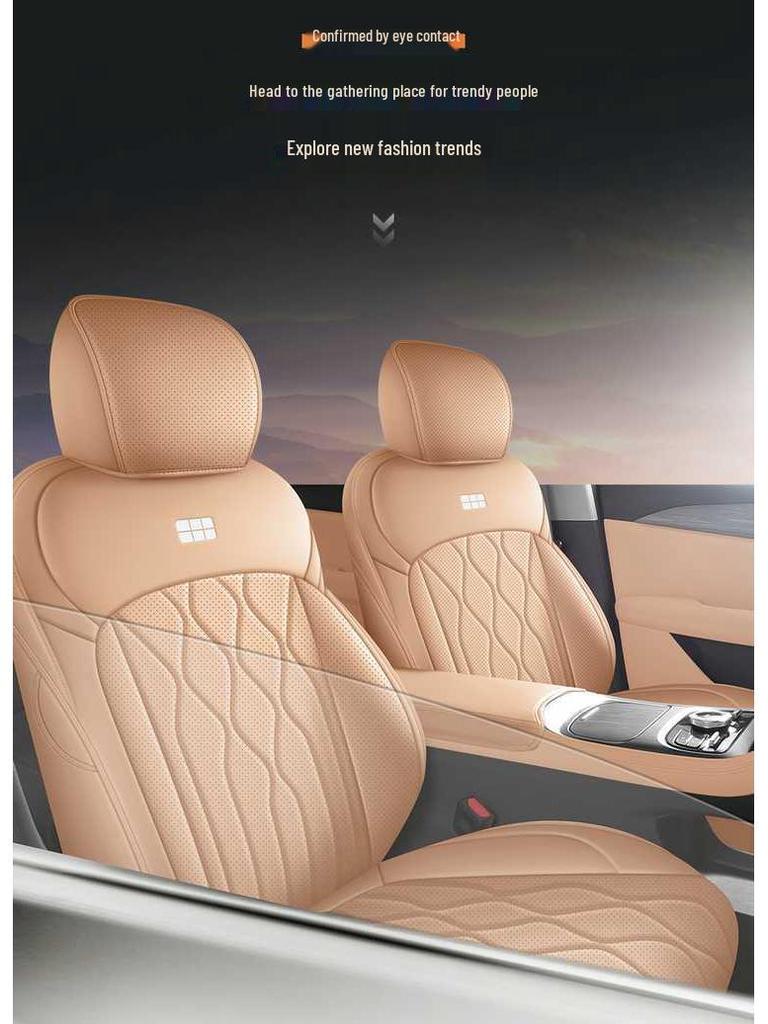 Geely Galaxy A7 Leather Seat Covers: All-Season, Full-Coverage