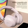 SY-T4 Wireless/Wired Over Ear Headphones Bluetooth Earphones with Microphone Deep Bass Stereo Sound Foldable Headset for Sports