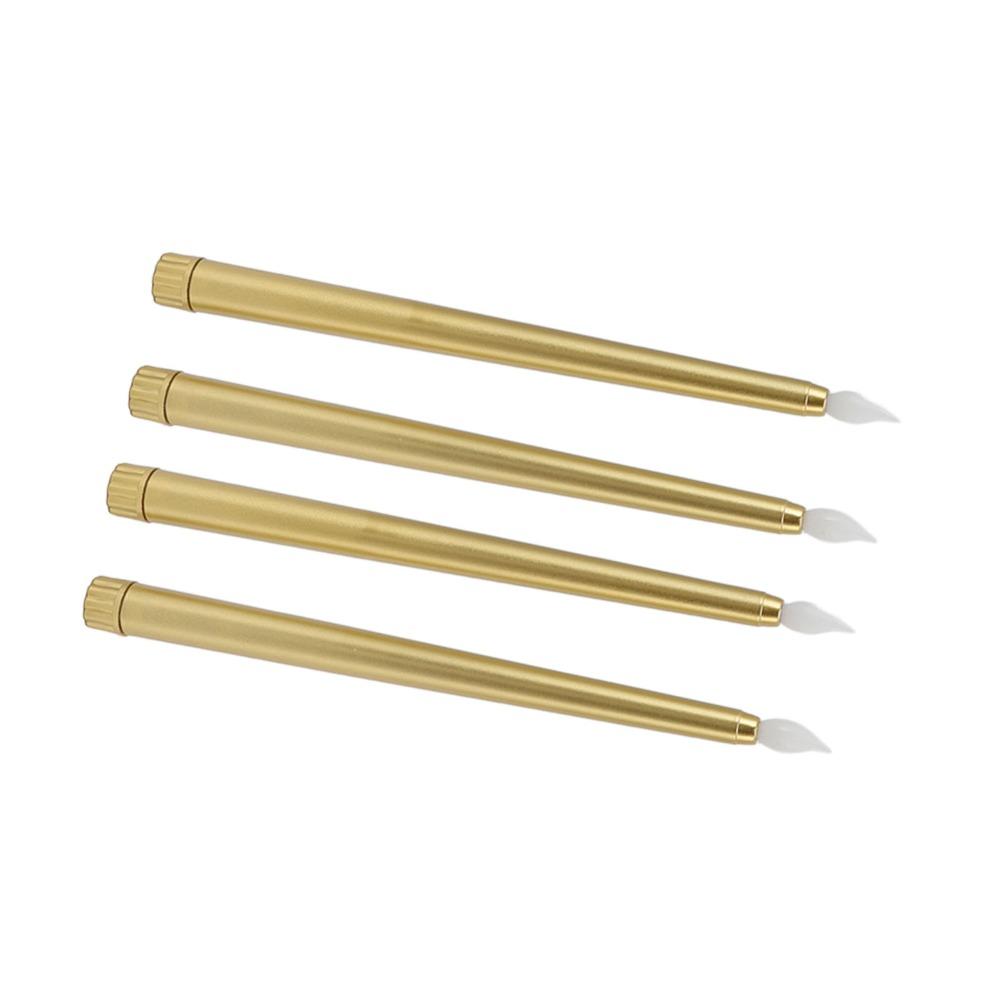 4 Pcs Battery Powered Taper Candles Warm Light Candle Lights LED Taper Candles Halloween Decor