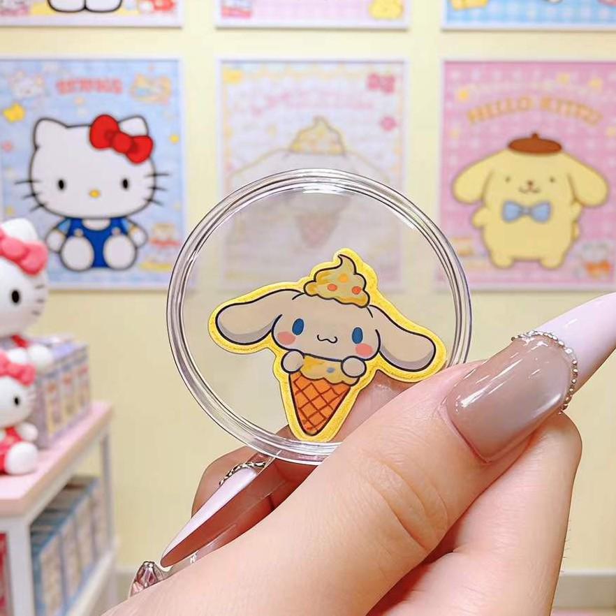 

Golden Cartoon Phone Sticker - Colorful 999 Fine Gold Flake, Cute Lucky Charm, Small Wealth Gift