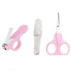 3-in-1 Baby Manicure Kit and Pedicure Set Include Baby Nail Clippers,Tweezers,Scissors