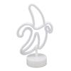 Banana Neon Sign Battery USB Powered LED Banana Neon Night Lights Decoration for Balcony Birthday
