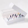 30/48 Holes Nail Drill Bits Storage Box Nail Grinding Head Holder Stand Display Container Milling Cutter Manicure Tool