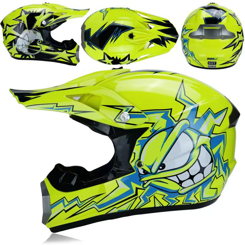 Men's Full Face All-Season Off-Road Helmet for Electric Vehicles and Mountain Bikes