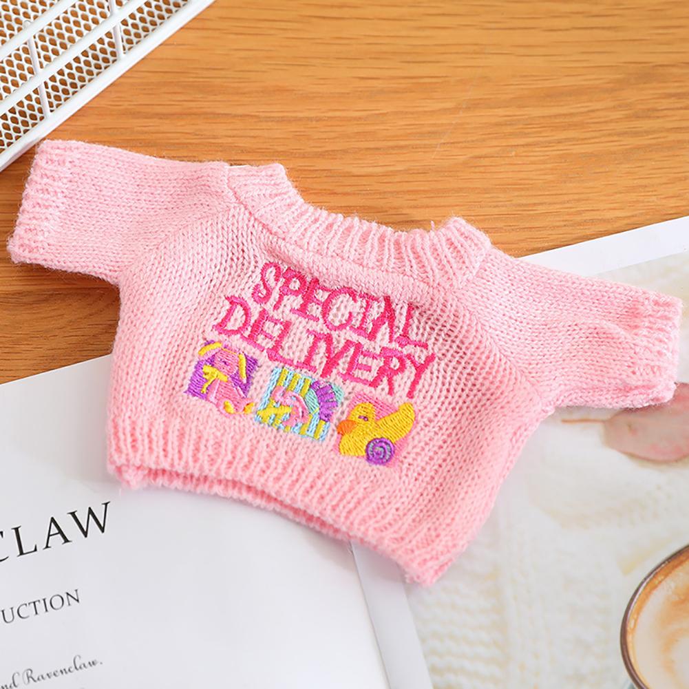 

Для куклы-утки LaLafanfan Модная одежда Комбинезон Одежда для куклы Сочетание цветов Толстовки Аксессуары для кукол Милое украшение Маленькая одежда 16#