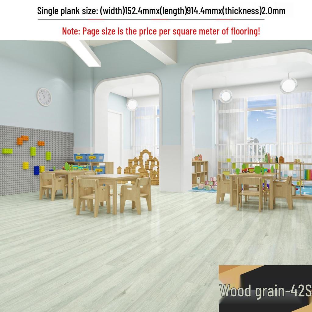 מדבקת רצפת אבן ויניל עמידה למים עם הדבקה עצמית: כיסוי PVC עבה ועמיד בפני שחיקה לחדרי שינה