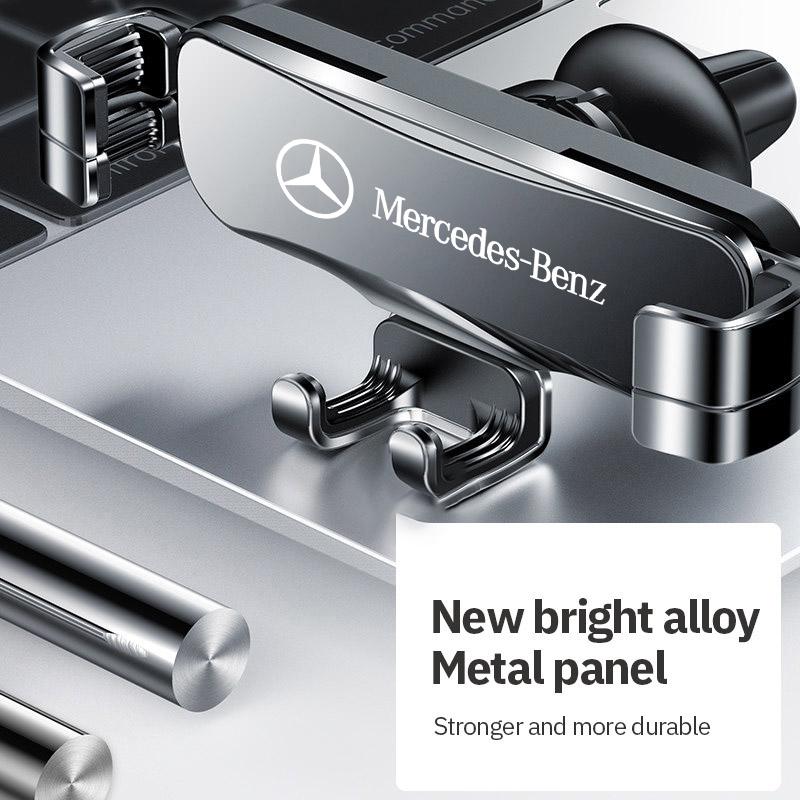Schwerkraft Auto Handyhalter Lüftungsschlitz GPS Halter Zubehör Für Mercedes Benz AMG W204 W212 W213 W205 W203 W211 W210 W124 W169 W220