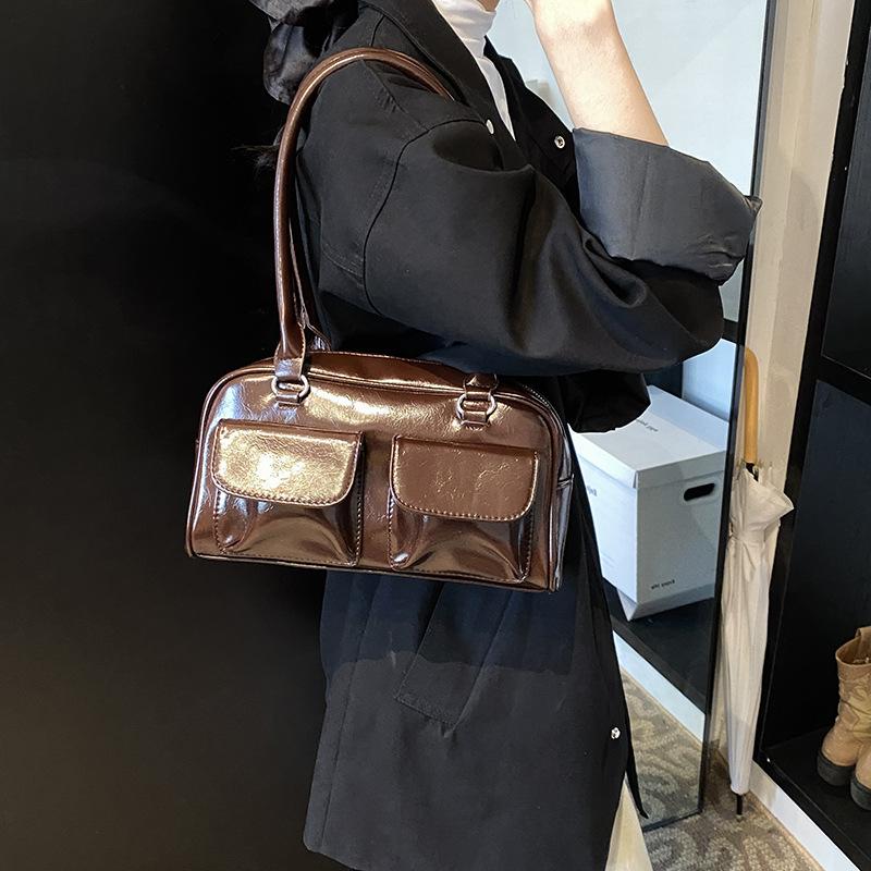 Niche Design Underarm Bag Women's 2025 New Retro Large-capacity Shoulder Bag Premium Commuter Handbag